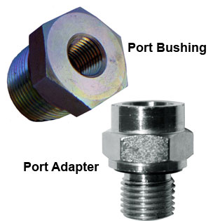 To a Port Bushing/Adapter
