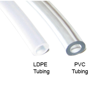 1/8 ID x 1/4 OD Natural ATP Value-Tube LDPE Plastic Tubing ATP 500 feet Length 1/8 ID x 1/4 OD Advanced Technology Products 